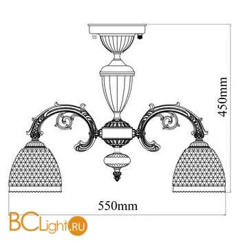 Люстра MW-Light Фелиция 114010405 - Фото 10