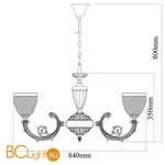 Люстра MW-Light Фелиция 114010308 - Фото 11