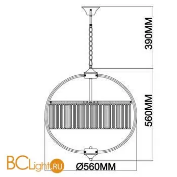 Люстра MW-Light Гослар 498015805 - Фото 10