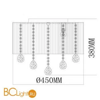 Потолочный светильник MW-Light Жаклин 465016906 - Фото 6