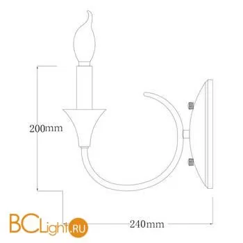 Бра MW-Light Консуэло 614023301 - Фото 5