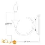 Бра MW-Light Консуэло 614023301 - Фото 5