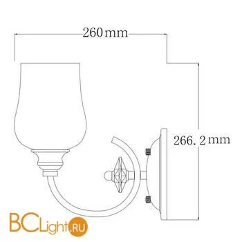 Бра MW-Light Палермо 386027801 - Фото 5