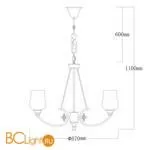 Люстра MW-Light Палермо 386017706 - Фото 9