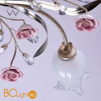 Потолочная люстра MW-Light Роса 422010206 - Фото 5