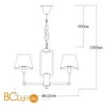 Люстра MW-Light София 355014806 - Фото 9