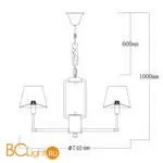 Люстра MW-Light София 355014608 - Фото 10