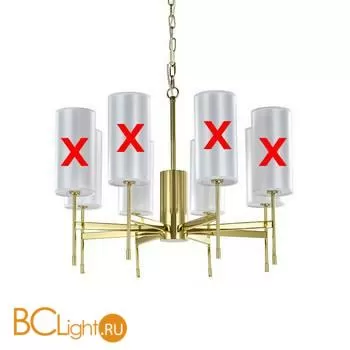 Люстра Newport 7320 7328/C gold без абажуров