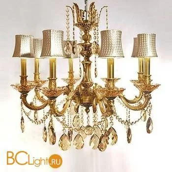 Люстра Newport 9308/С Gold + paralume