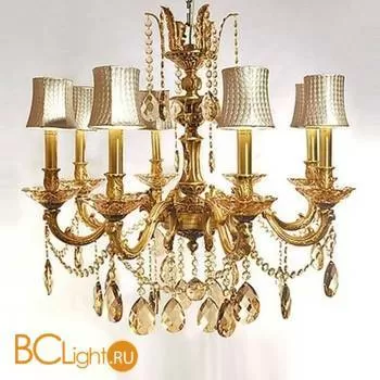 Люстра Newport 9306/С Gold + paralume