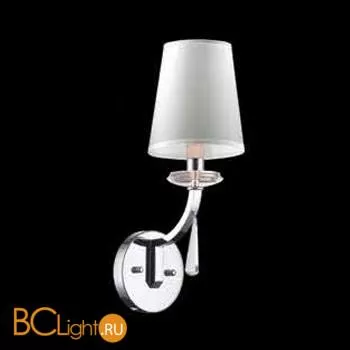 Бра Newport Florida 3241/A без абажуров + Абажур к 3240 Silk Белый гладкий