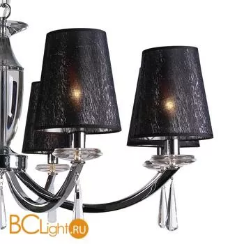 Люстра Newport Florida 3248/C black с абажурами - Фото 0