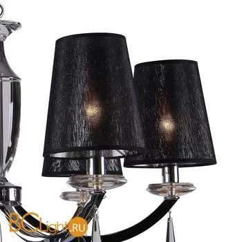 Люстра Newport Florida 3246/C black с абажурами - Фото 0