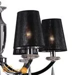 Люстра Newport Florida 3246/C black с абажурами - Фото 0