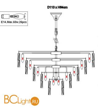 Подвесной светильник Newport 10129+17/C - Схема