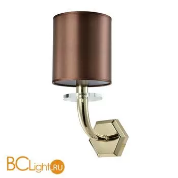 Бра Newport Inari 3331/A gold + coffee