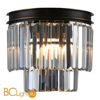 Настенный светильник Newport Jamestown 31101/A smoke Black+gold