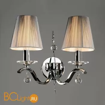 Бра Newport Mokko 1302/A + 2x 1300 Shade silver