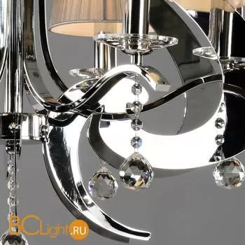 Люстра Newport Mokko 1306/C + 6x 1300 Shade silver - Фото 1