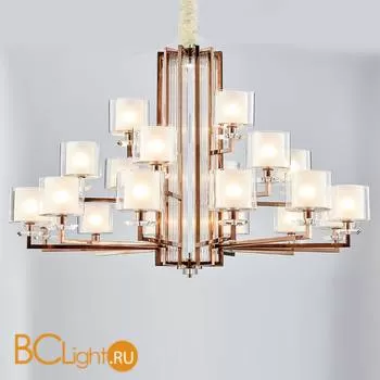 Люстра Newport New Jersey 4412+6+3/C black nickel