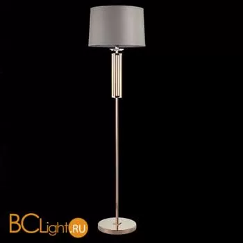 Торшер Newport New Jersey 4401/FL black nickel + grey