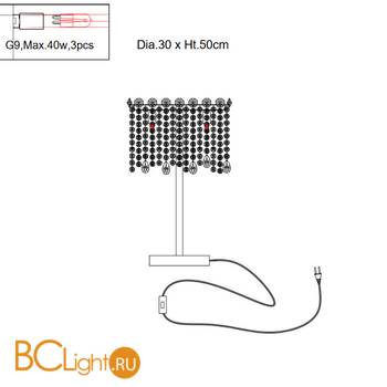 Настольная лампа Newport 10903/T - Схема