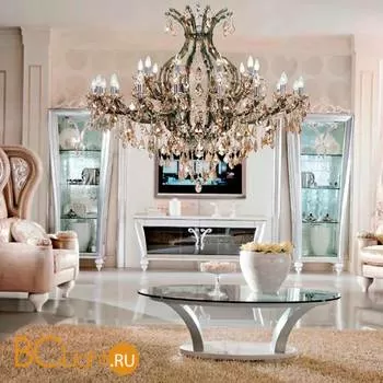 Люстра Newport Vesta 11220+10+1/С Antique brass Champagne - Фото 0