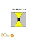 Уличный настенный светильник Norlys Asker 1513B - Фото 0