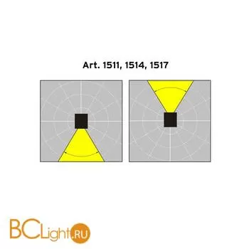 Уличный настенный светильник Norlys Asker 1511B - Фото 0