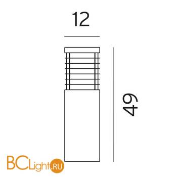 Садово-парковый фонарь Norlys Halmstad 1403GA - Схема