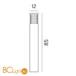 Садово-парковый фонарь Norlys Halmstad 1483B - Схема