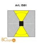 Уличный настенный светильник Norlys Lillehammer 1582GR - Фото 0