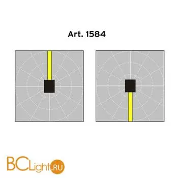 Уличный настенный светильник Norlys Lillehammer 1584GR - Фото 0