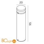 Садово-парковый фонарь Norlys Stavanger 1240AL - Схема