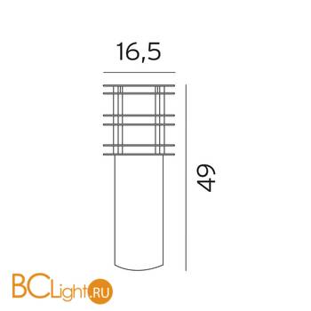 Садово-парковый фонарь Norlys Stockholm 1430B - Схема