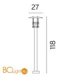 Садово-парковый фонарь Norlys Stockholm 285W - Схема