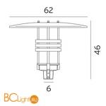 Садово-парковый фонарь Norlys Visby 575AL - Схема