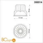 Встраиваемый светильник Novotech Bind 358514 - Фото 1