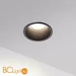 Черный круглый встраиваемый светильник диаметром 63мм, с CCT переключателем цветовой температуры LED 7Вт 550Лм 40° CRI≥90 UGR≤16 3000-4000-6000К IP20 220V Novotech BRILLO 359862 - Фото 2