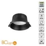 Светильник встраиваемый с перекл. цвет. температуры IP44 LED 40W CRI90 3000К\4000К\6000К CLARA 359558