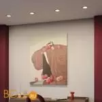 Черный круглый встраиваемый светильник диаметром 95мм, с CCT переключателем цветовой температуры LED 12Вт 670Лм CRI≥90 80° 3000-4000-6000К IP20 220V Novotech CLARTE 359876 - Фото 0