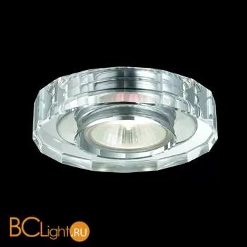 Встраиваемый спот (точечный светильник) Novotech Crystal 369275