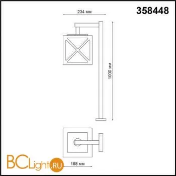 Садово-парковый фонарь Novotech Dantela 358448 - Фото 1