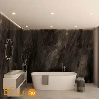 Светильник встраиваемый с переключателем цветовой температуры IP44 LED 10W 3000К\4000К\6000К Novotech DRUM 359413 - Фото 0