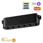 Трековый ременный светодиодный SMART светильник c доп. механическим перекл. цветности Novotech EASY CRI90+ 3000-6000К 220Лм 28 6W TUYA, Алиса, Wi-Fi 359458