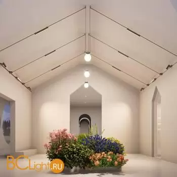 Трековый ременный светодиодный SMART светильник c доп. механическим перекл. цветности Novotech EASY CRI90+ 3000-6000К 660Лм 110 18W TUYA, Алиса, Wi-Fi 359463 - Фото 0