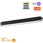 Трековый ременный светодиодный SMART светильник c доп. механическим перекл. цветности Novotech EASY CRI90+ 3000-6000К 660Лм 110 18W TUYA, Алиса, Wi-Fi 359463