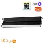 Трековый ременный светодиодный SMART светильник c доп. механическим перекл. цветности Novotech EASY CRI90+ 3000-6000К 660Лм 110 18W TUYA, Алиса, Wi-Fi 359467