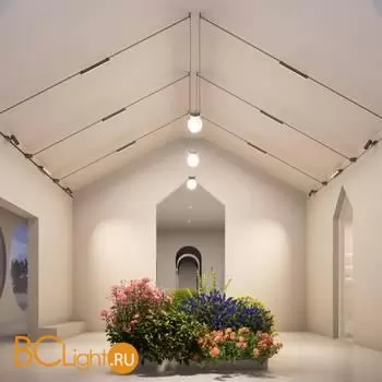 Трековый ременный светодиодный SMART светильник c доп. механическим перекл. цветности Novotech EASY CRI90+ 3000-6000К 580Лм 28 12W TUYA, Алиса, Wi-Fi 359470 - Фото 0