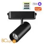 Трековый ременный светодиодный SMART светильник c доп. механическим перекл. цветности Novotech EASY CRI90+ 3000-6000К 580Лм 28 12W TUYA, Алиса, Wi-Fi 359470